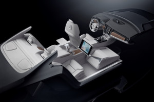 Wnętrze koncepcyjnego Volvo S90 Excellence