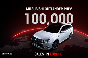 100 000 Outlanderów PHEV w Europie