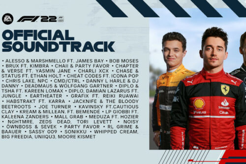 EA SPORTS prezentuje ścieżkę dźwiękową na premierę F1 22