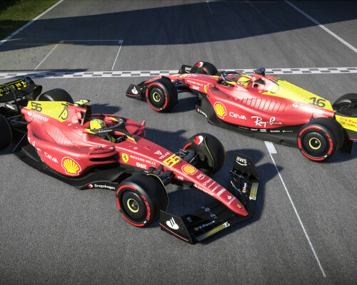 Ferrari w nowych barwach w F1 22 z okazji GP Włoch