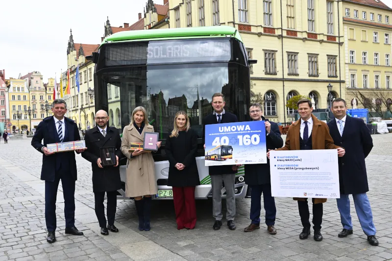 Nawet 200 nowych autobusów dla Wrocławia. MPK stawia na hybrydowe Solarisy
