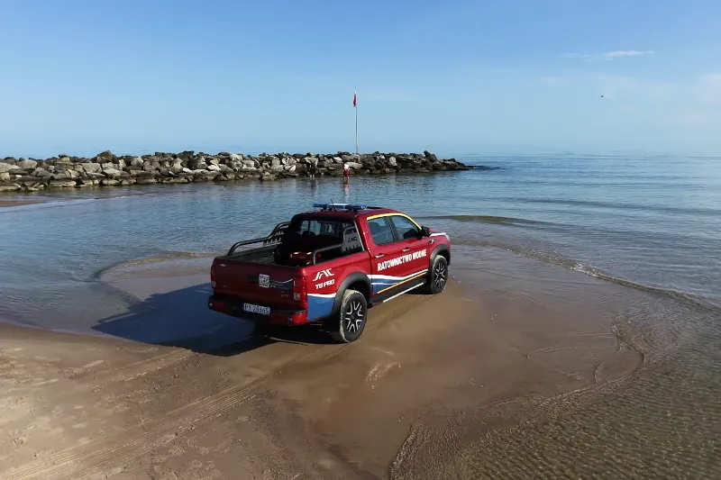 JAC T8 będzie pracował z ratownikami na polskim wybrzeżu
