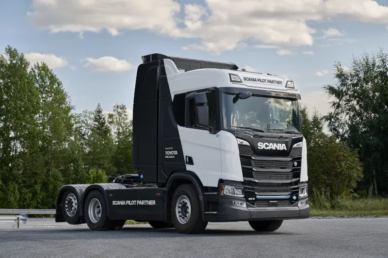 Toyota i Scania testują ciężarówki na wodór. Do programu trafi 40 pojazdów