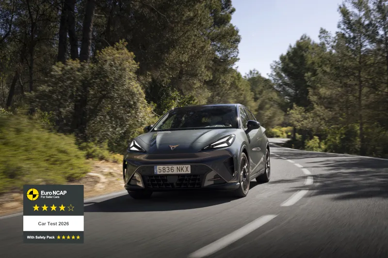CUPRA Raval zdobyła 5 gwiazdek Euro NCAP. Nowe testy są znacznie trudniejsze