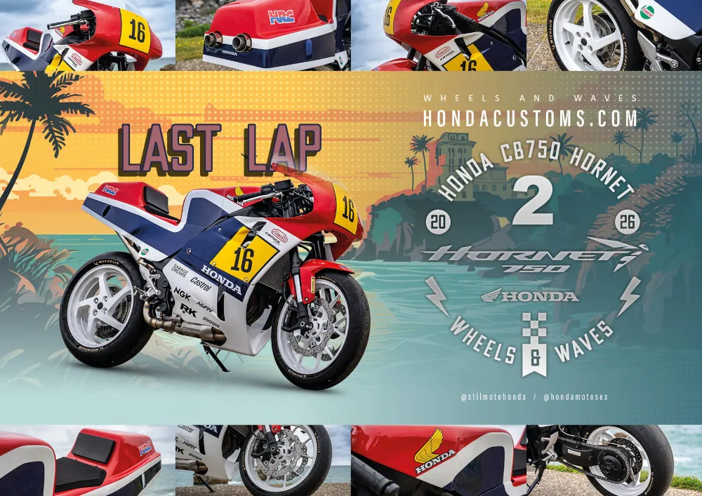 Honda CB750 Hornet po tej metamorfozie wygląda zupełnie inaczej. Polacy też byli na podium