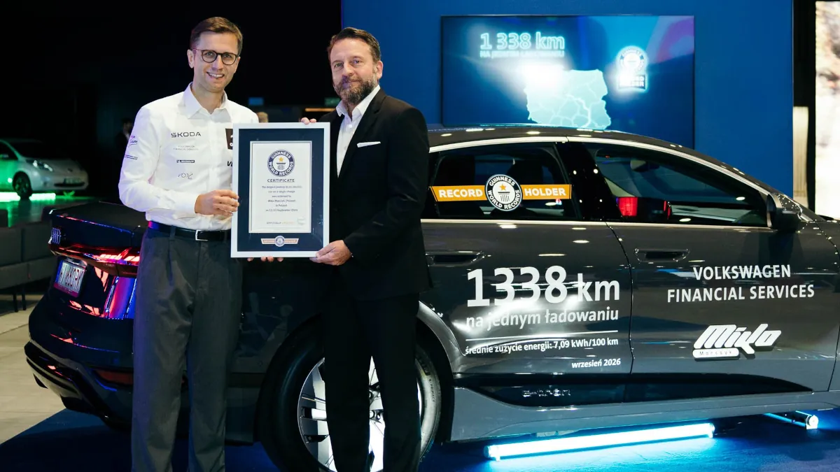 Audi A6 e-tron przejechało 1338 km na jednym ładowaniu. Jest nowy rekord Guinnessa