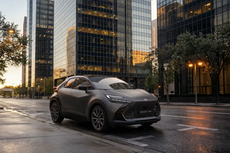 Toyota C-HR ma już 10 lat. GR SPORT dostał nowy kolor i ogromne felgi