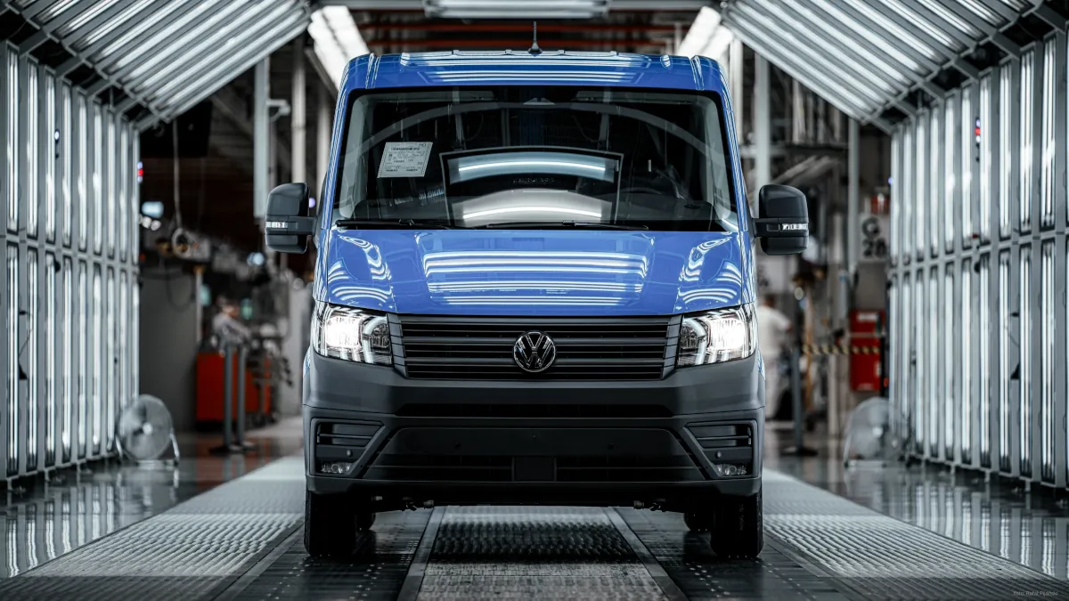 Volkswagen Crafter od 2306 zł netto miesięcznie. Stała rata i serwis w cenie
