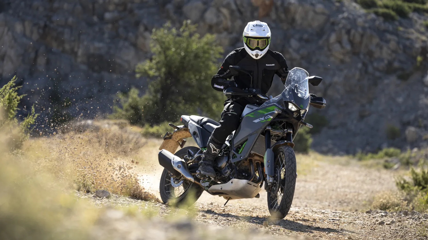 Kawasaki pokazało nowe KLE650. Adventure z rajdowym wyglądem