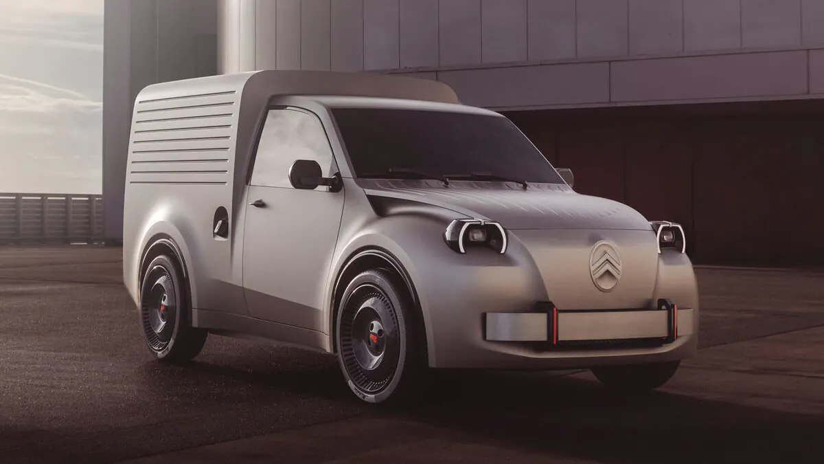 Citroen wskrzesiło kultowego dostawczaka. 2 CV Fourgonnette wraca jako elektryczny koncept