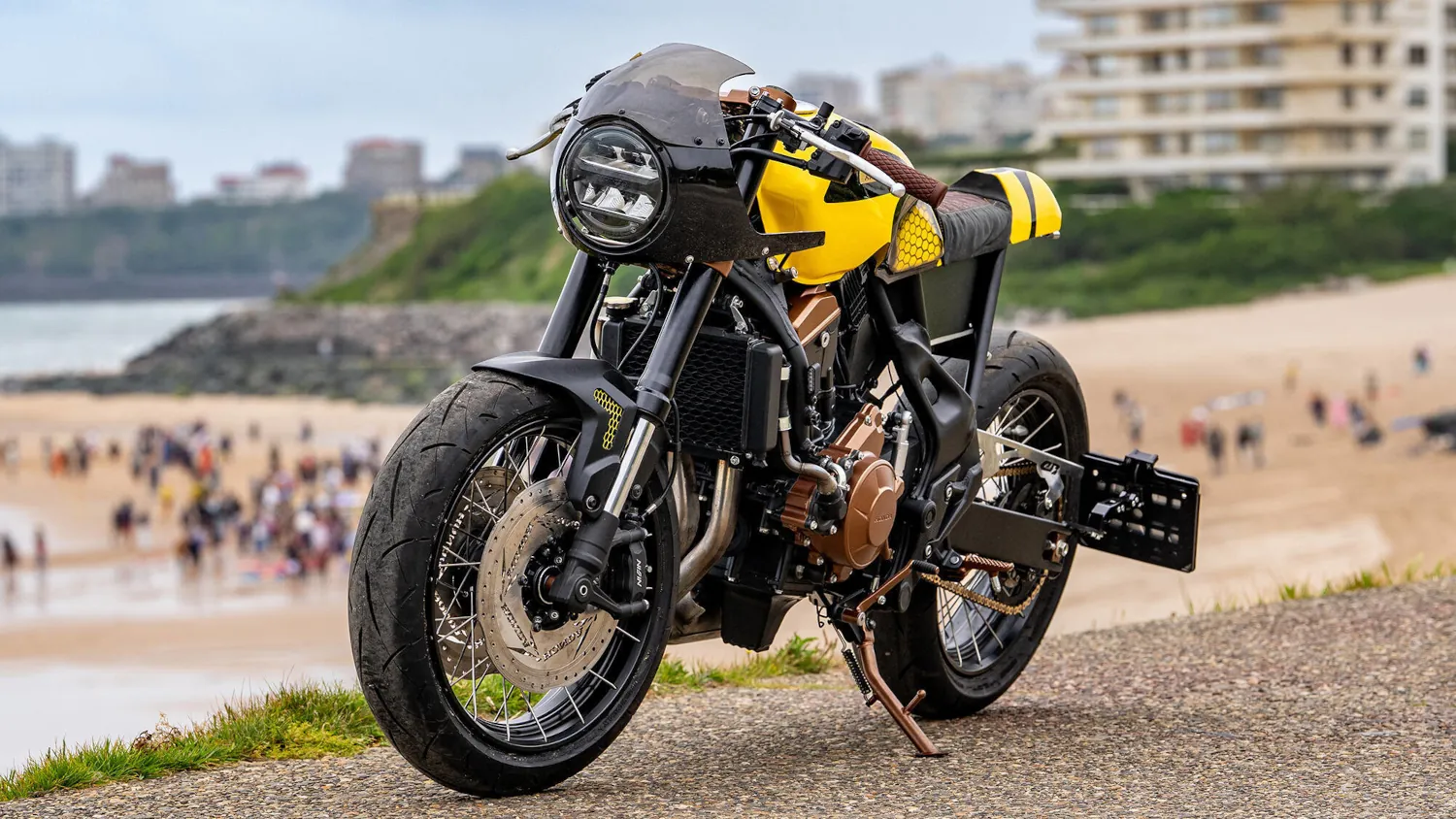 Polacy przerobili Hondę CB750 Hornet. Ich projekt zachwycił Europę