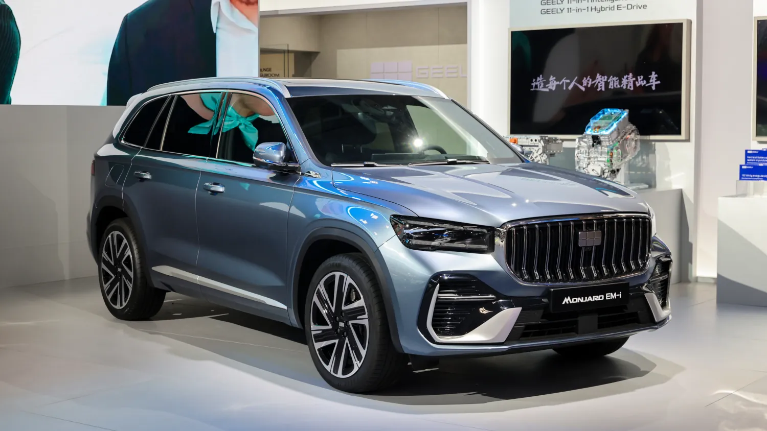 Geely Monjaro EM-i debiutuje w Europie. To hybrydowy SUV o mocy 334 KM